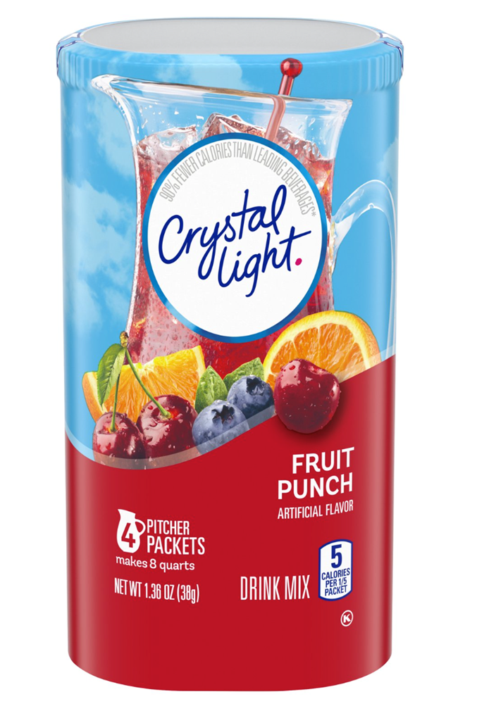 Crystal Light Fruit Punch Drink Mix 4ct