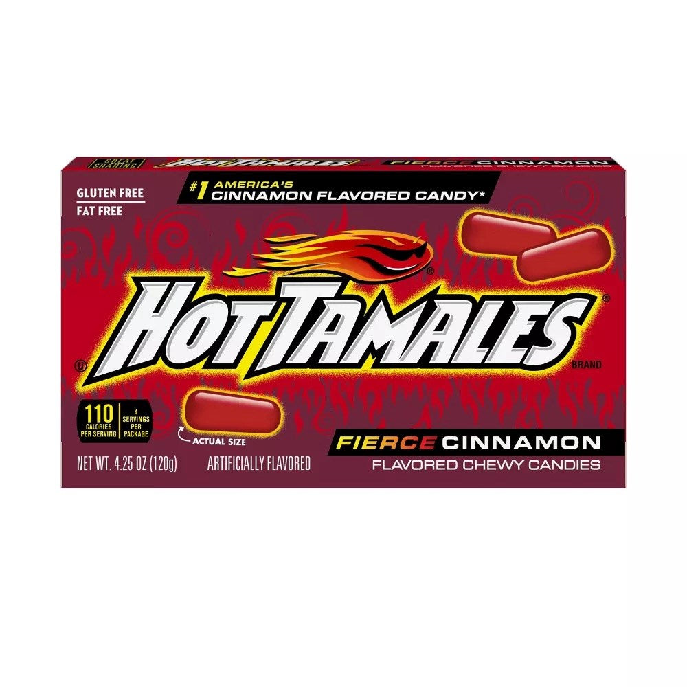Hot Tamales Fierce Cinnamon 4.25oz
