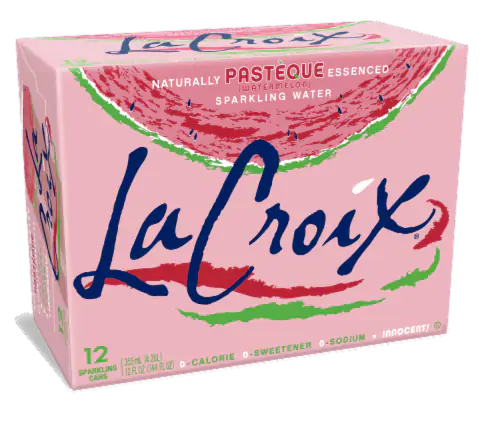 La Croix Watermelon (Pasteque) 12 Pack / 12oz cans