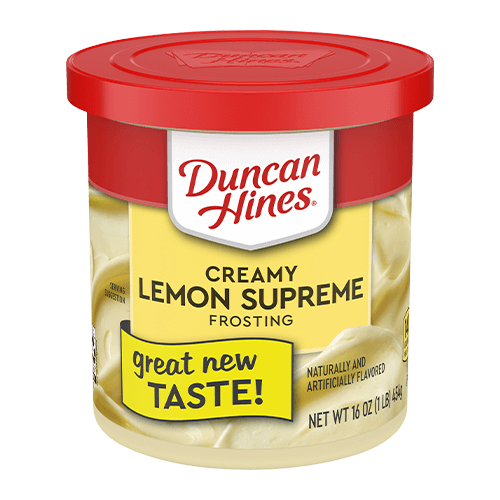 Duncan Hines Creamy Lemon Supreme Frosting 16oz