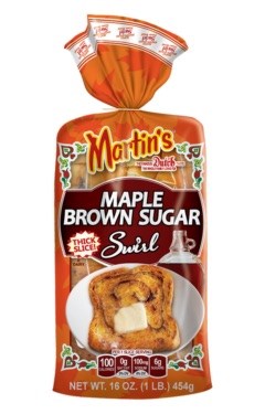Martin's Maple Brown Sugar Swirl Loaf 16oz