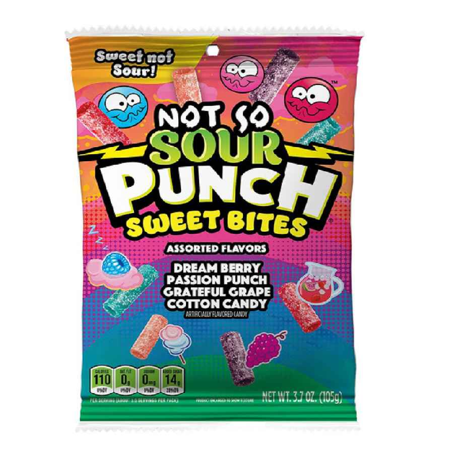 Not So Sour Punch Sweet Bites 3.7oz