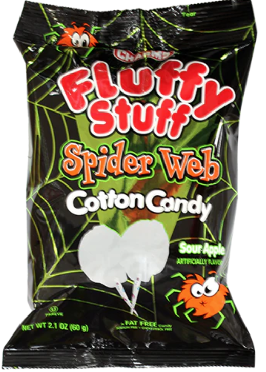 Charms Fluffy Stuff Spider Web  2.1oz