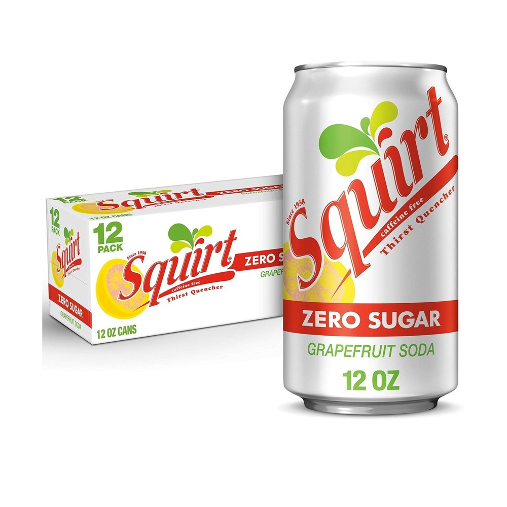 Squirt Zero Sugar 12 Pack / 12oz  cans (BEST BY: 24OCT2025)