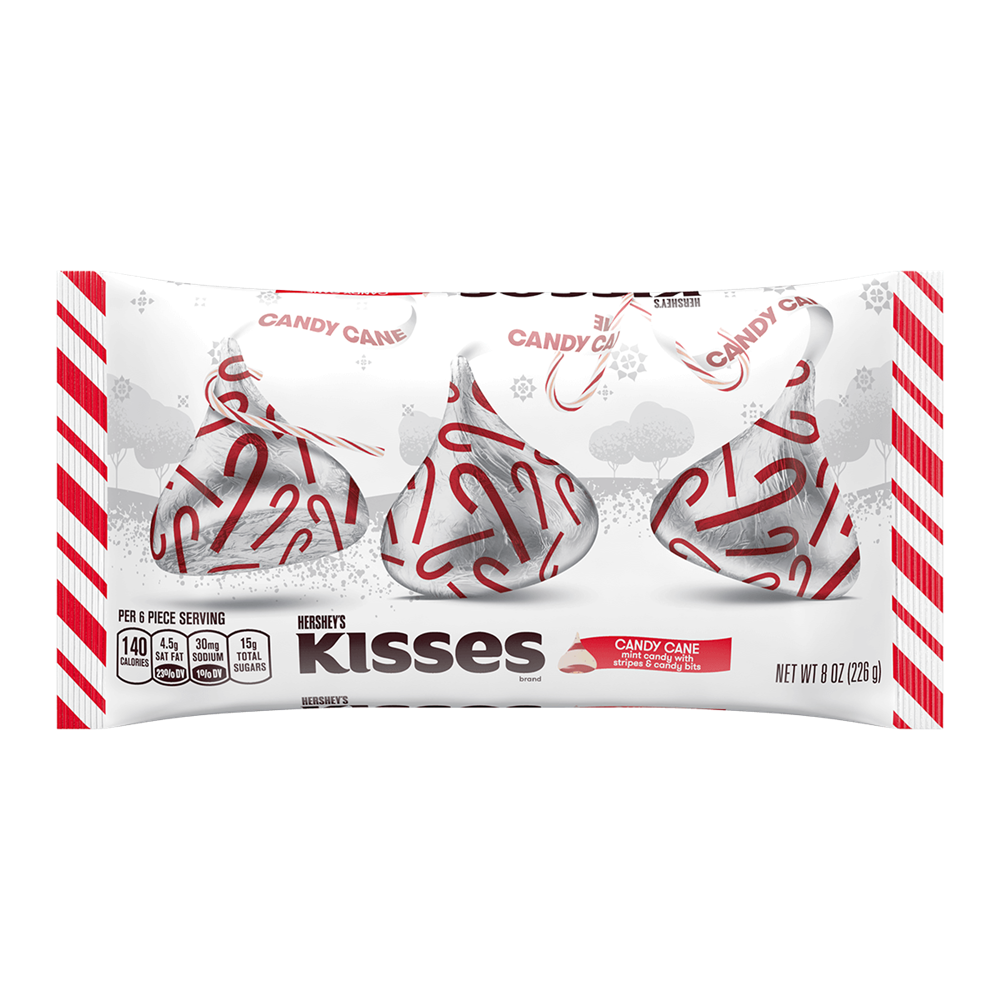 Hershey's Kisses Candy Cane  7oz