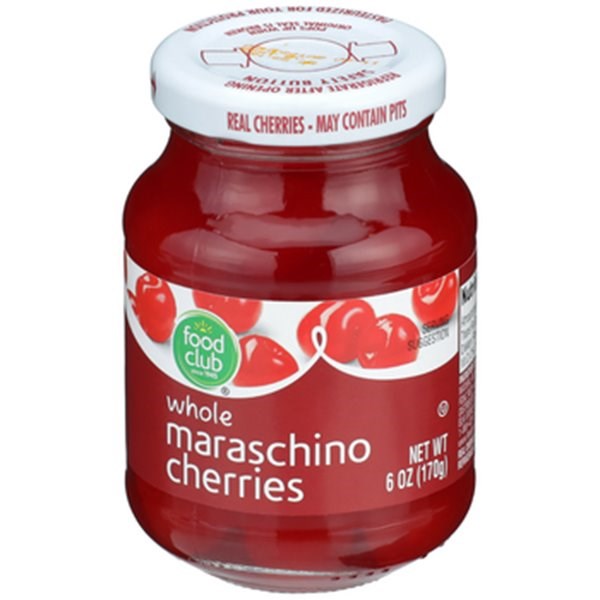 Food Club Cherry Maraschino 6.0oz
