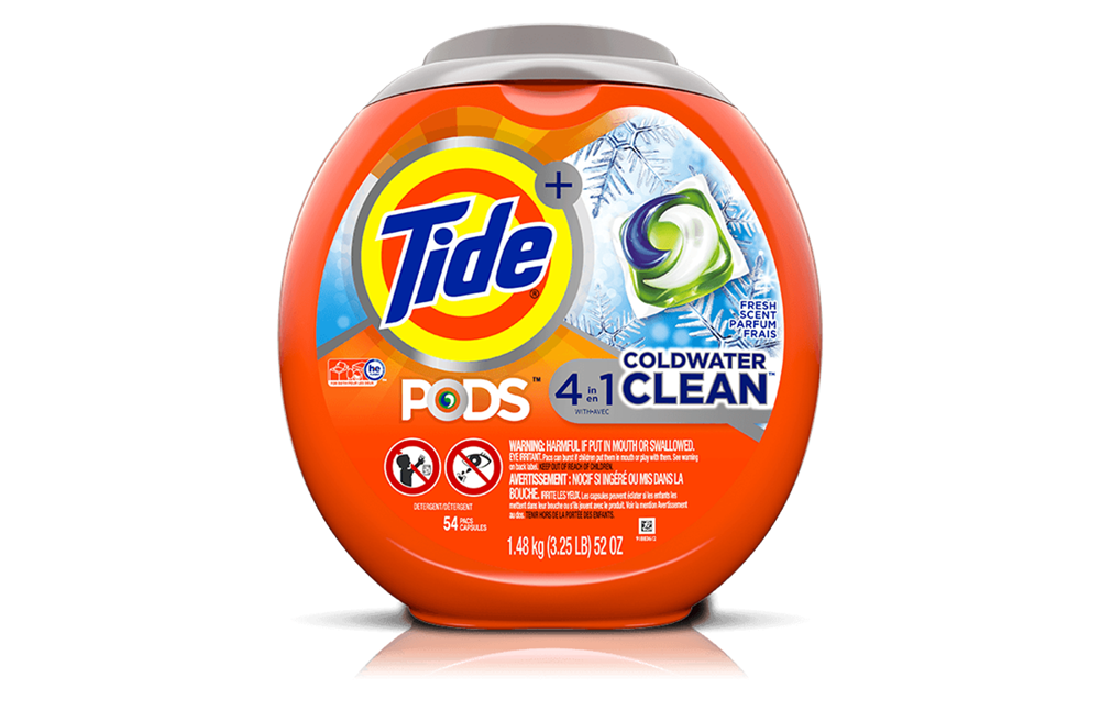 Tide Pods Coldwater Clean Laundry Detergent 54ct