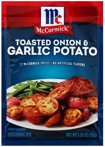 McCormick Toasted Onion & Garlic Potato Seasoning - Shop Spice