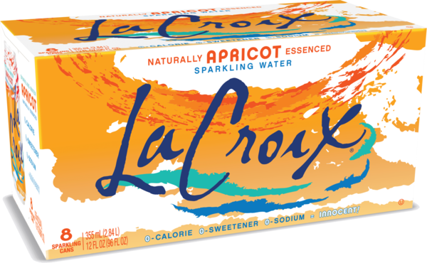 La Croix Apricot 8 Pack / 12oz cans