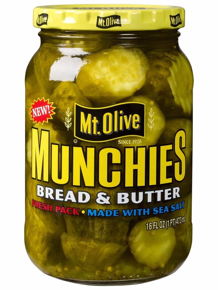 Mt. Olive Munchies Bread & Butter 16oz
