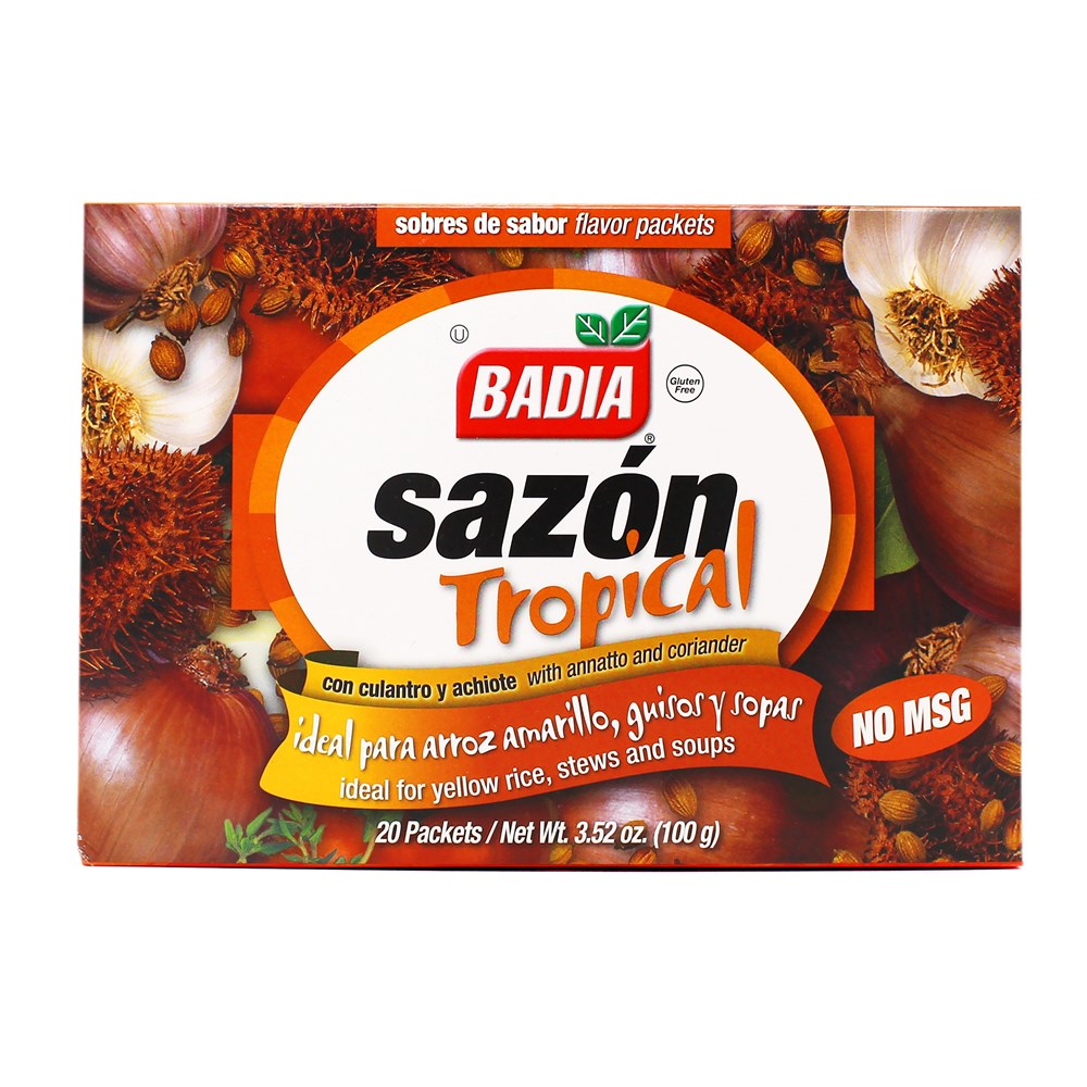 Badia Sazon Tropical Satches 3.5oz