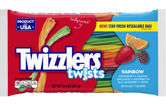 Twizzlers Twists Rainbow 12.4oz
