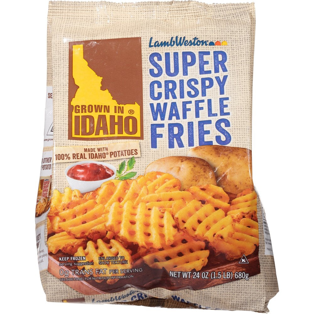 Grown In Idaho Super Crispy Waffle Fries [Click & Collect Only] 24oz