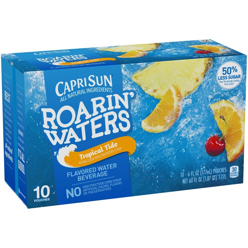 Capri Sun Roarin' Waters Tropical Tide 10 Pack