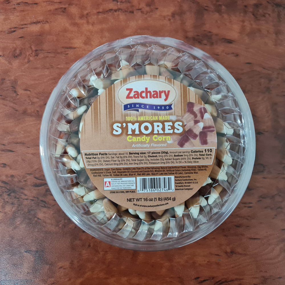 Zachary S'Mores Candy Corn 16oz