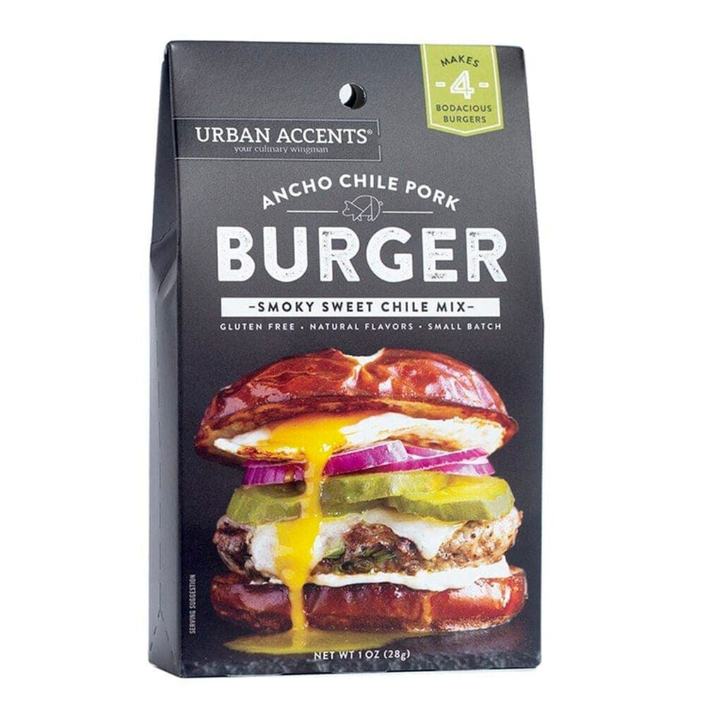 Urban Accents Ancho Chili Pork Burger Mix 1oz