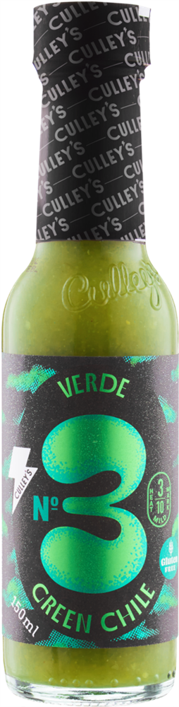 Culley's Verde Green Chile Hot Sauce (No. 3) 150ml
