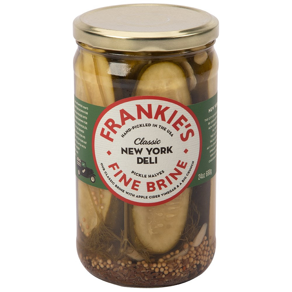 Frankie's Fine Brine Classic New York Deli Pickles 24oz
