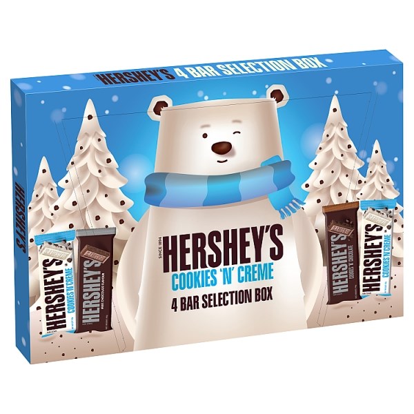 Hershey's Cookies & Creme 4 Bar Selection Box
