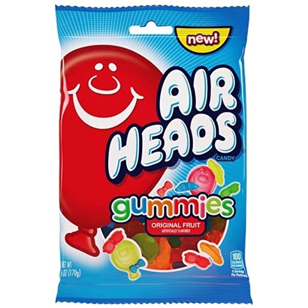 Airheads Gummies Assorted 3.8oz (BEST BY: MARCH 25)