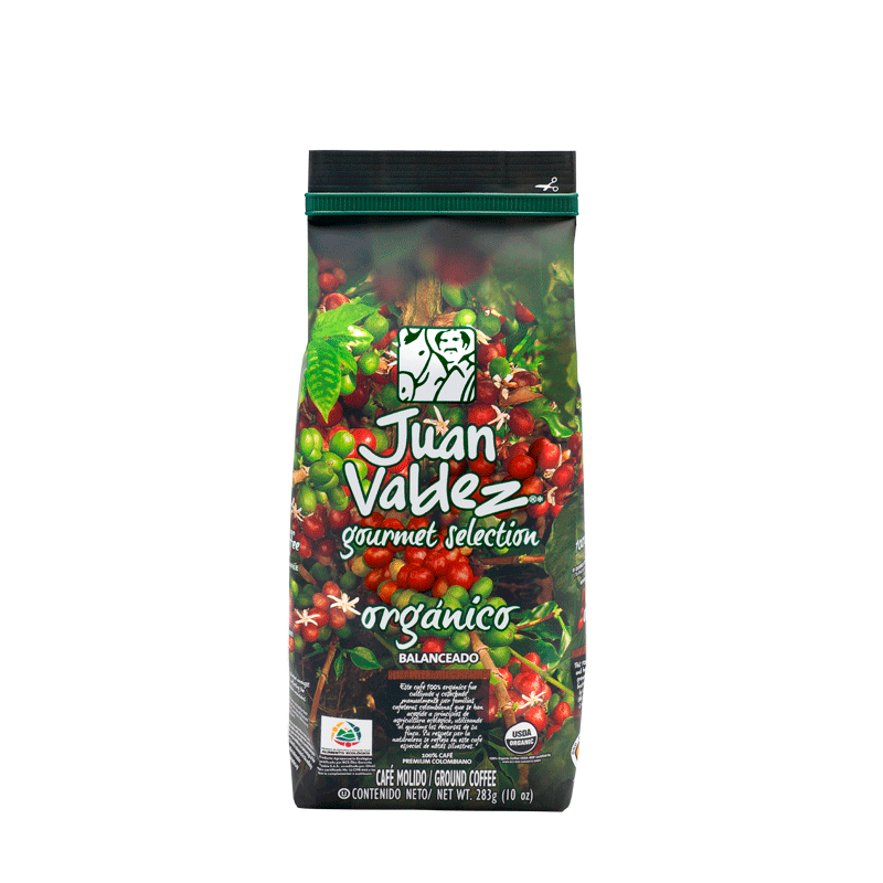 Juan Valdez Organic Gourmet Ground Colombian Coffee 283g