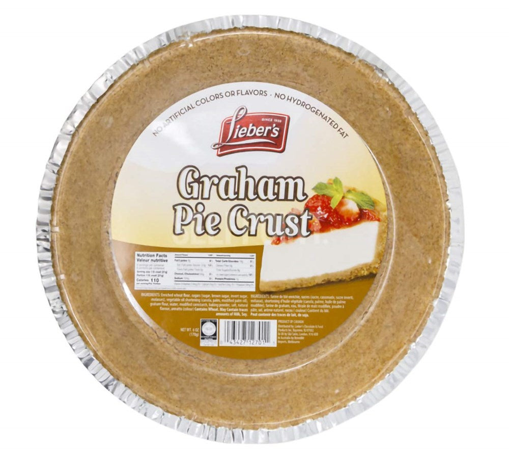 Lieber's Graham Pie Crust 6oz (9 inch)