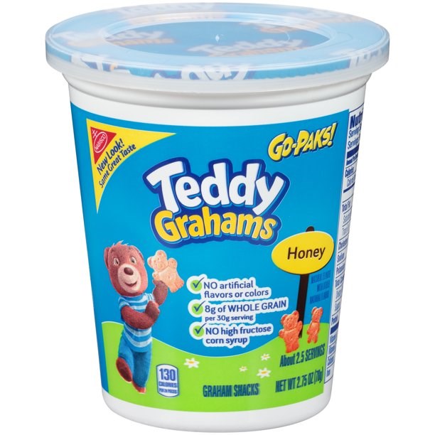 Teddy Grahams Honey Go Packs 2.75oz