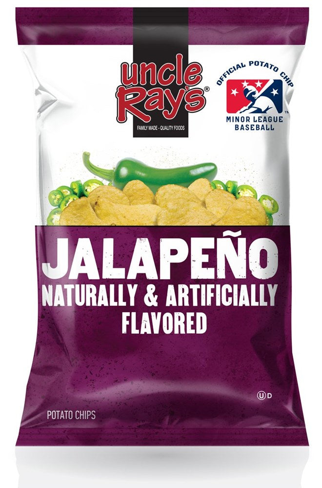 Uncle Ray's Jalapeno Potato Chips 4.25oz