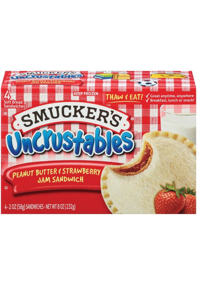 Smucker's Uncrustables Peanut Butter & Strawberry [Click & Collect Only] 23.82oz