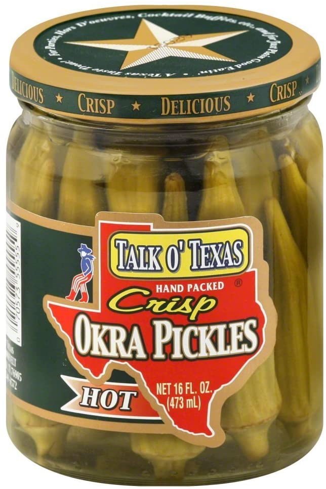 Talk o' Texas Crisp Okra Pickles 16.0oz