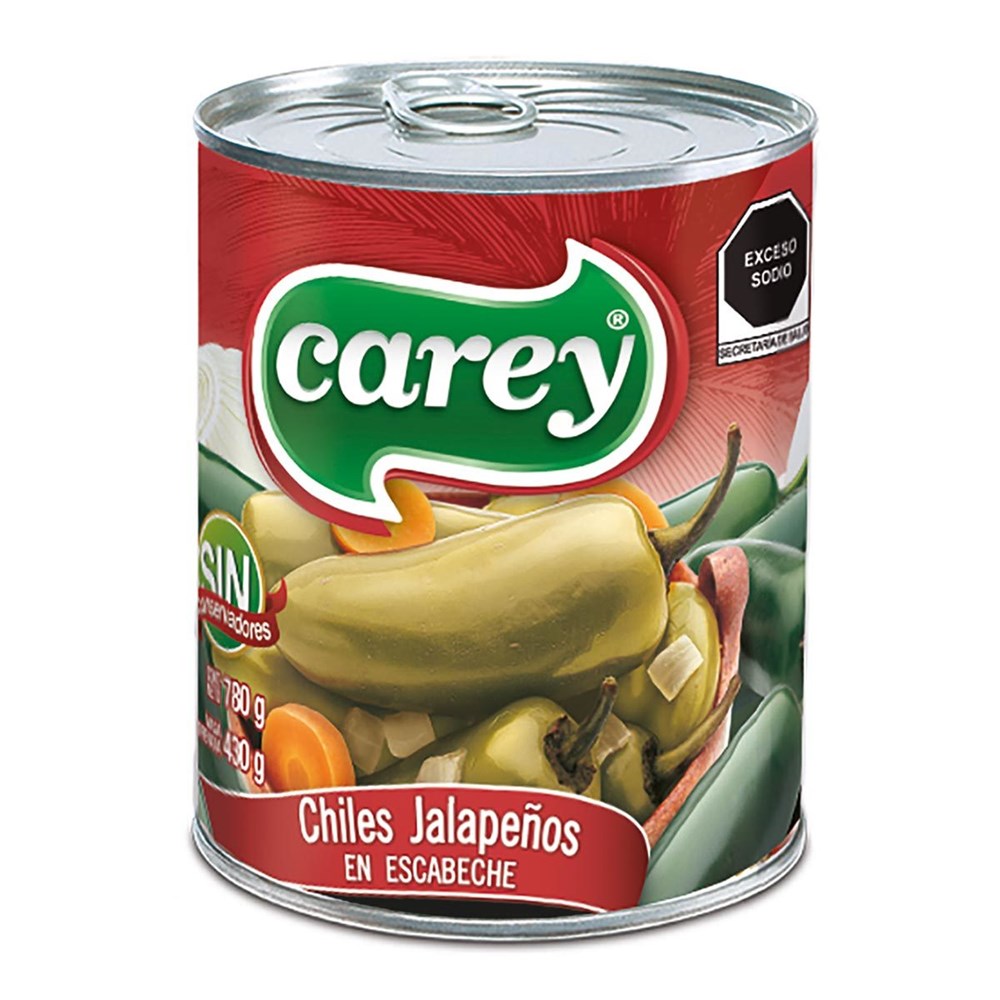 Carey Whole Pickled Jalapenos