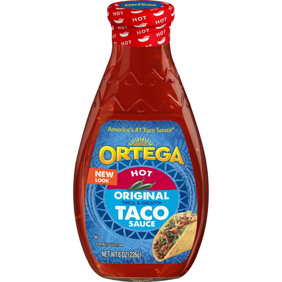 Ortega Original Hot Taco Sauce 8oz