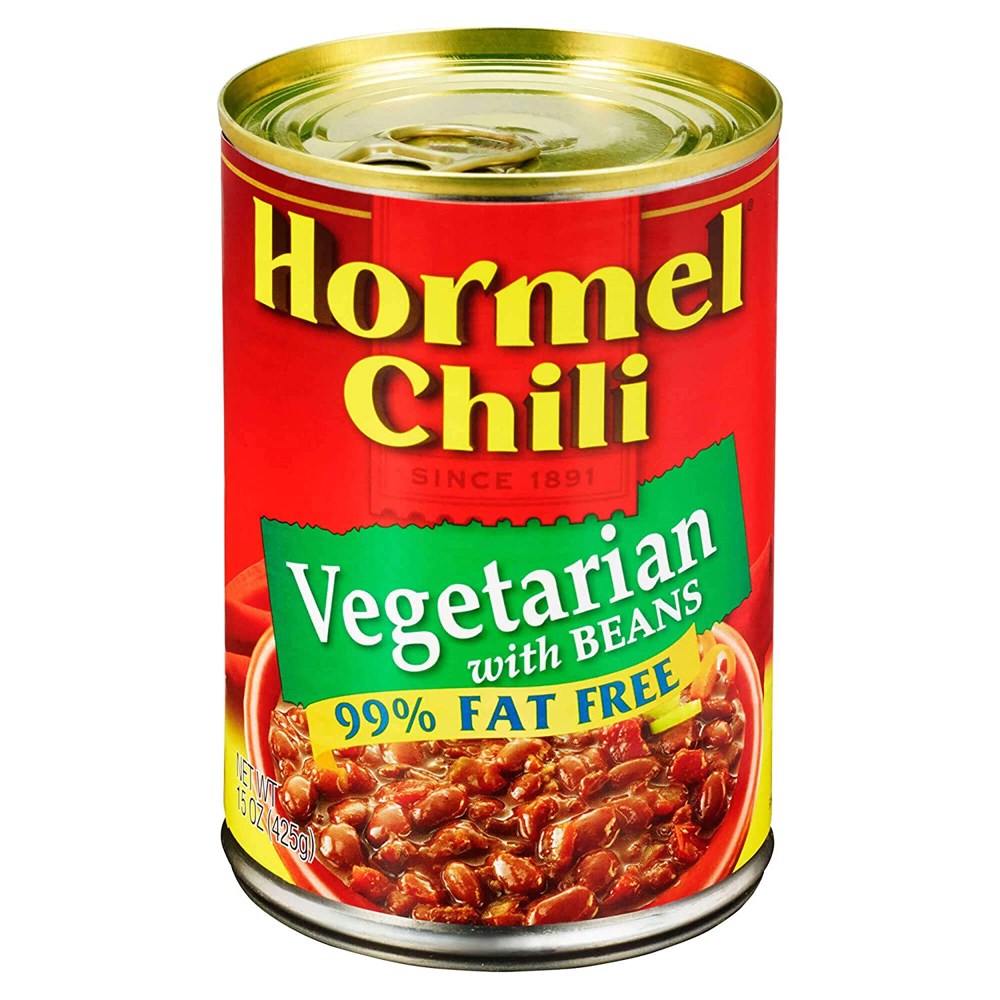 Hormel Chili Vegetarian with Beans 99% Fat Free 15oz