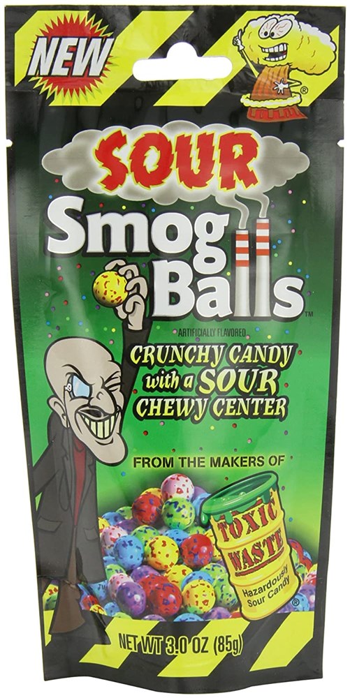 Toxic Waste Sour Smog Balls 3oz