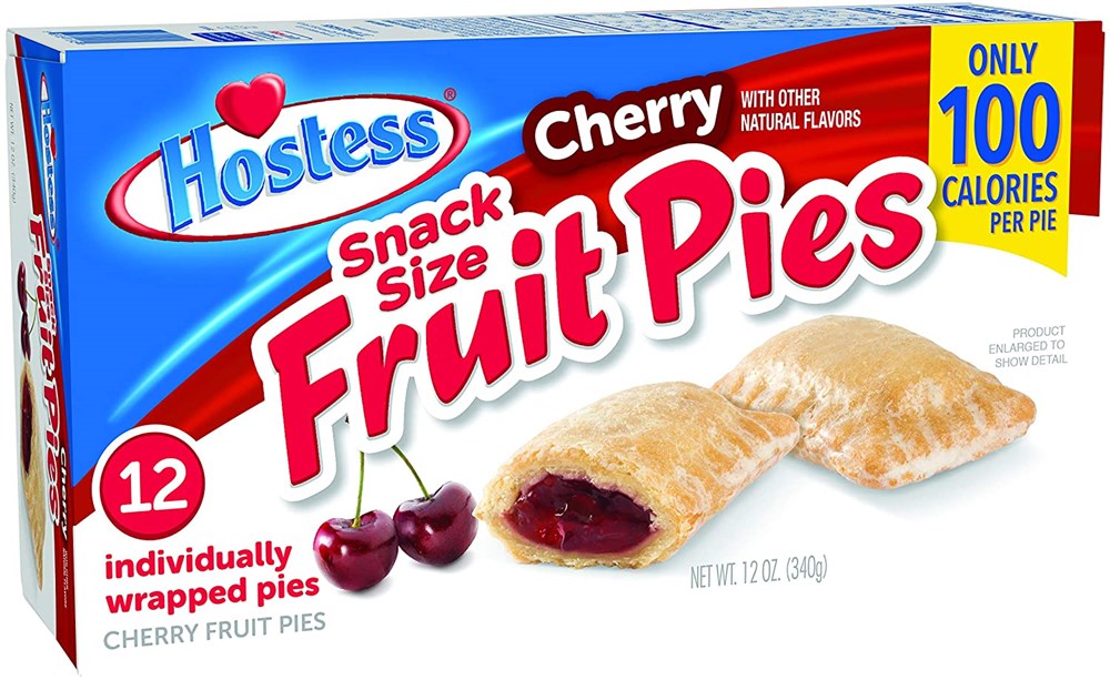 Hostess Cherry Fruit Pie Snack Size 12pk