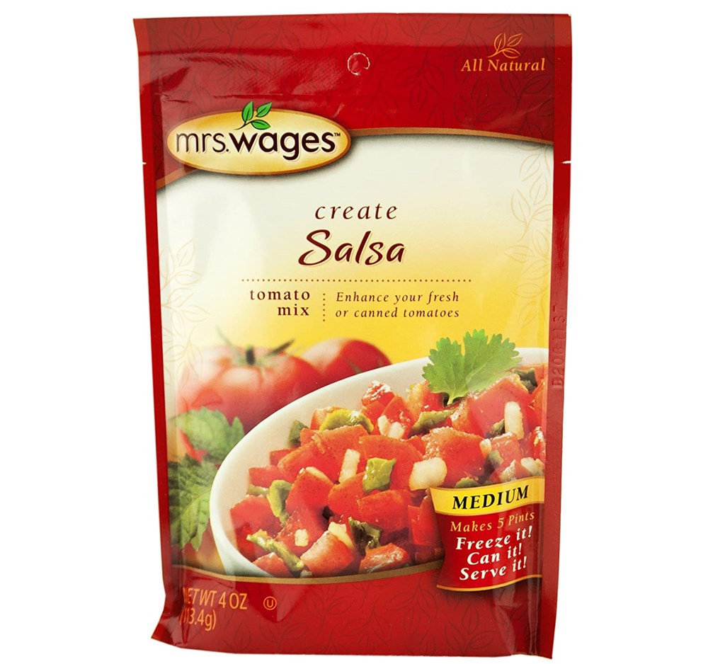Mrs Wages Medium Salsa Tomato Mix 4oz