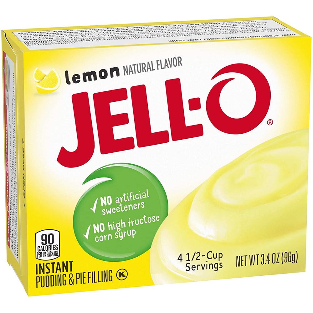 Jell-O Instant Lemon Pudding Mix 3.4oz