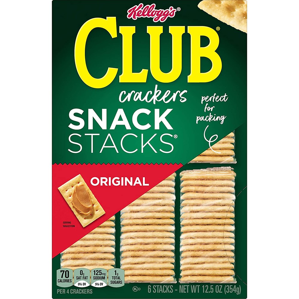 Kellog's Club Crackers Snack Stacks Original 12.5oz