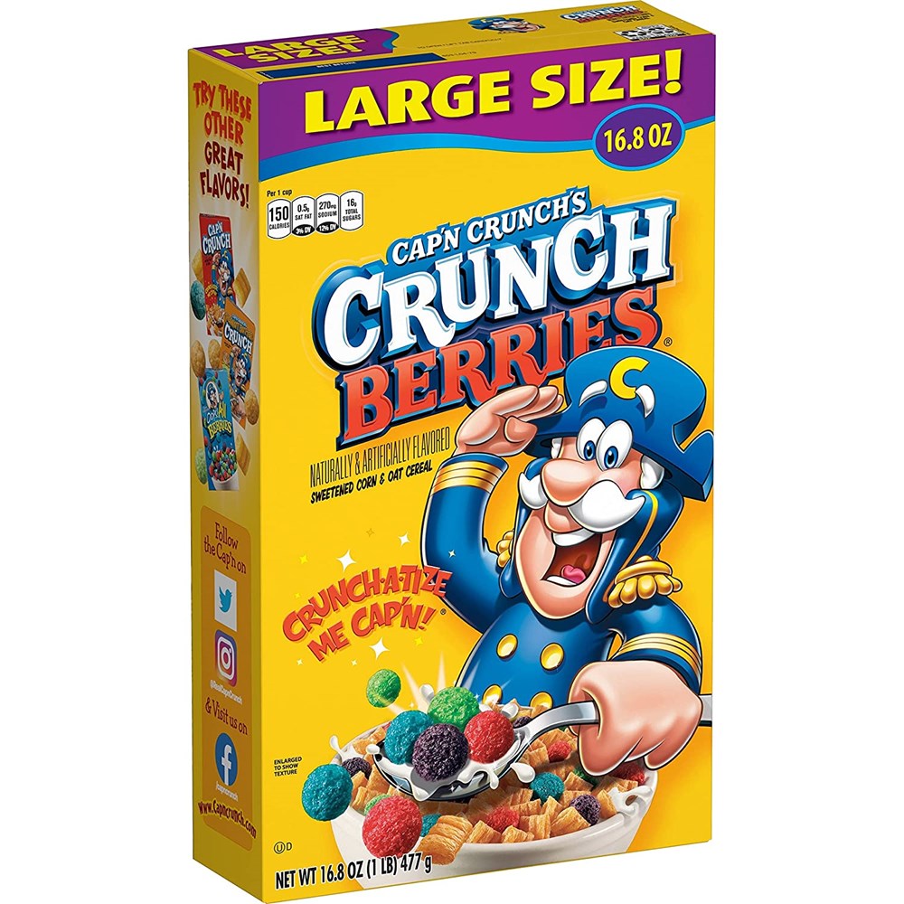 Cap'n Crunch Crunch Berries Large 16.8oz