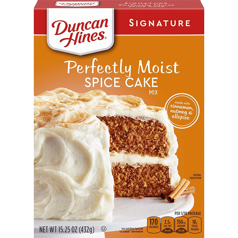 Duncan Hines Signature Spice Layer Cake Mix 15.25oz