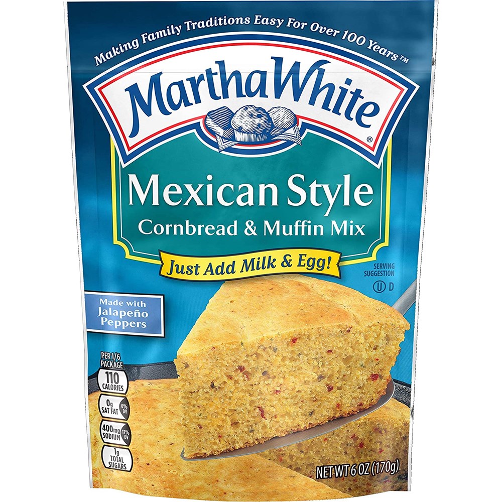 Martha White Mexican Style Cornbread & Muffin Mix 6oz