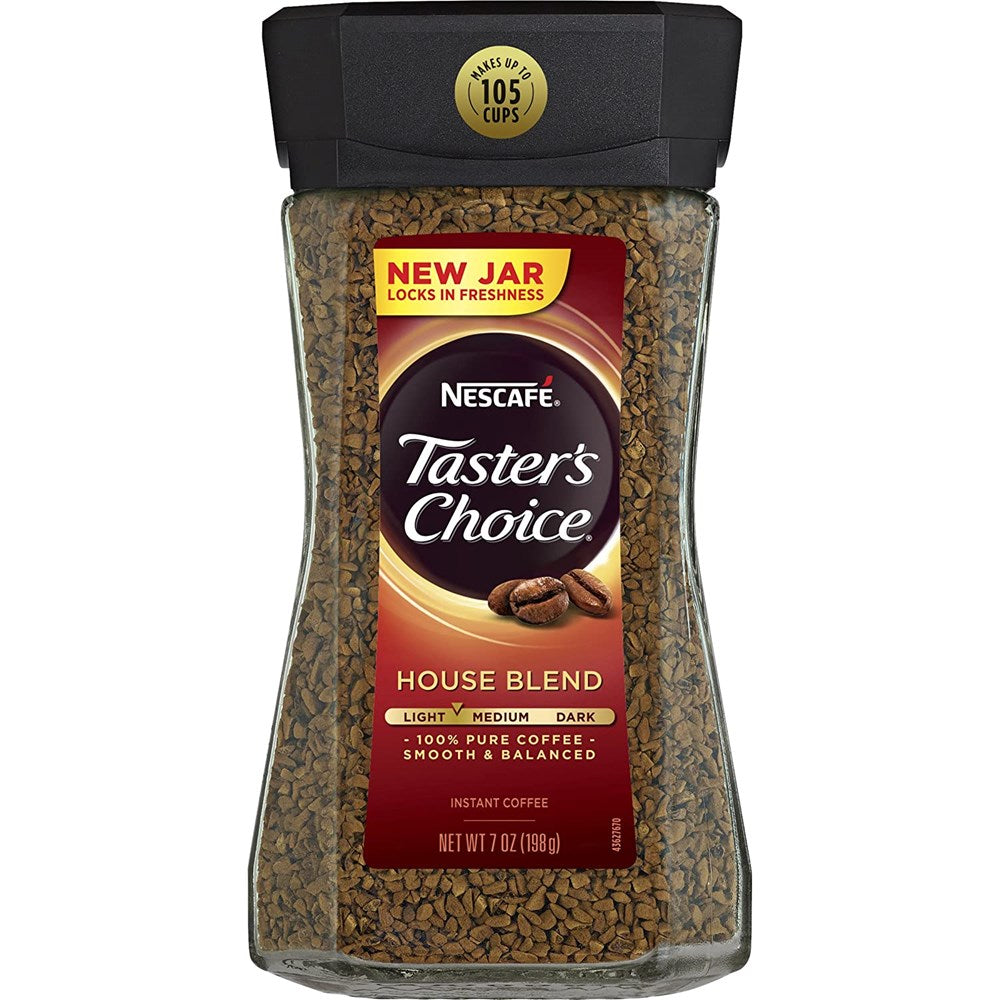 Nescafe Taster's Choice Instant Coffee House Blend 7oz