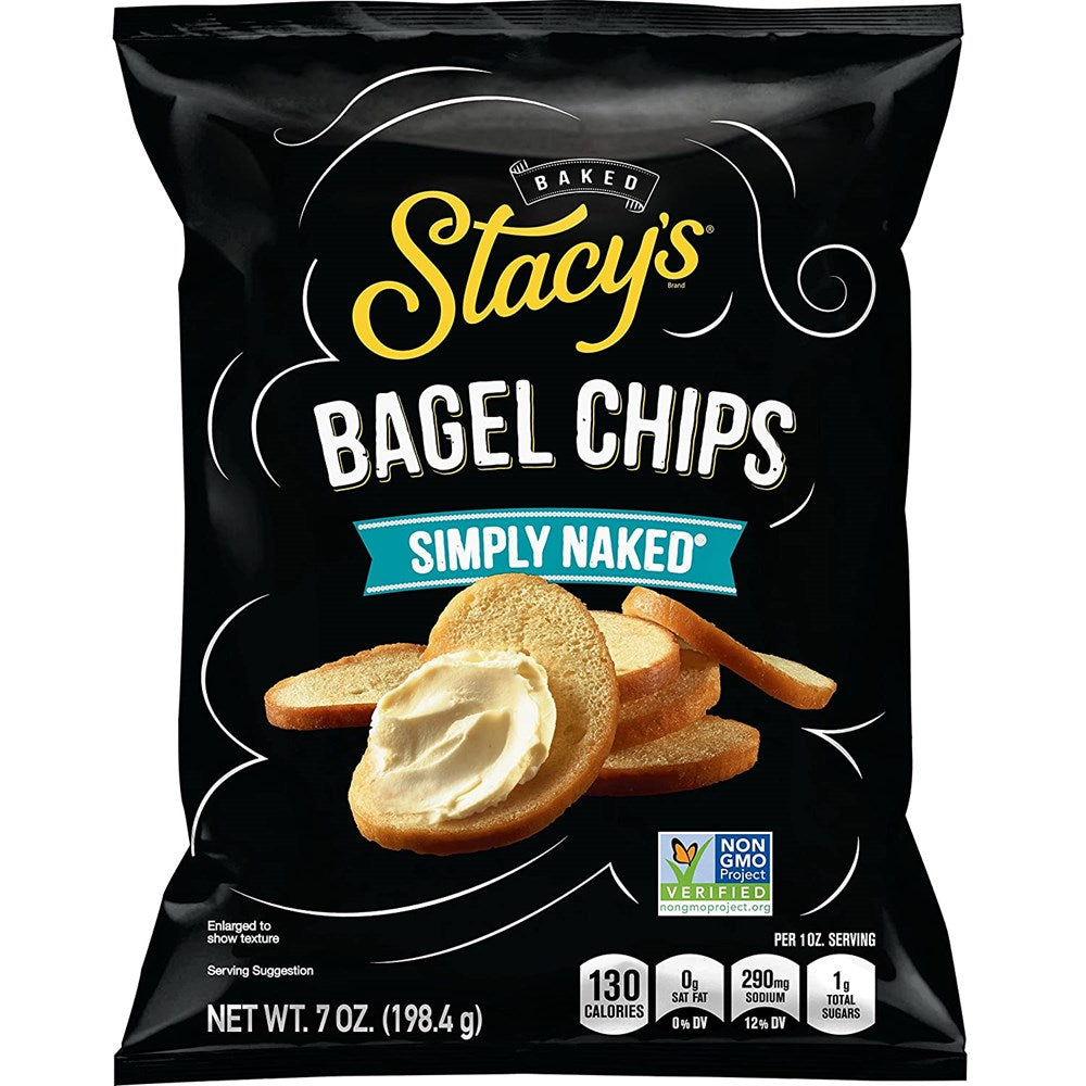 Stacy's Simply Naked Pita Chips 7.33oz (BEST BY: APRIL 2023)