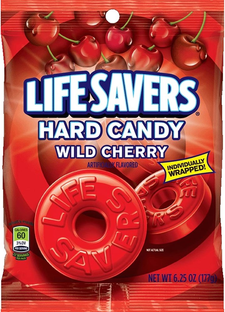 Life Savers Wild Cherry Hard Candy 6.25oz
