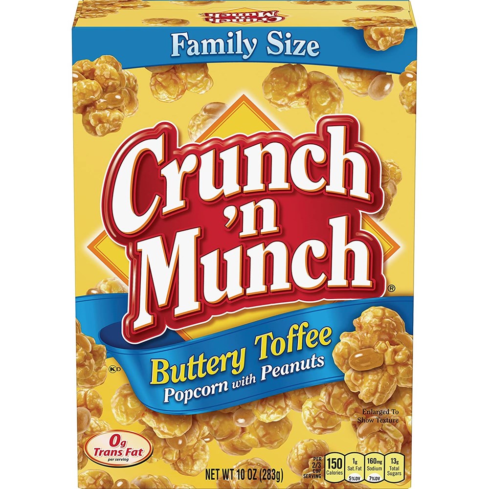 Crunch 'n Munch Buttery Toffee Popcorn 10oz