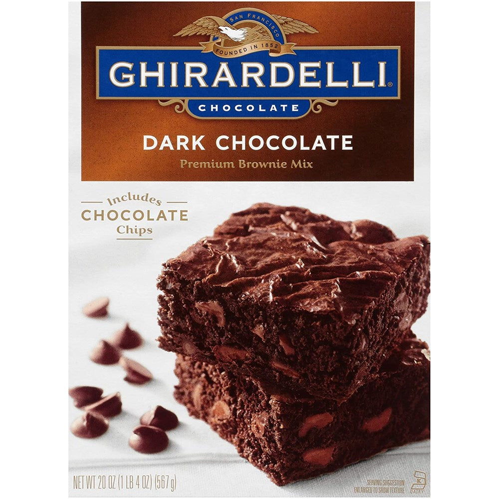 Ghirardelli Dark Chocolate Premium Brownie Mix 20oz