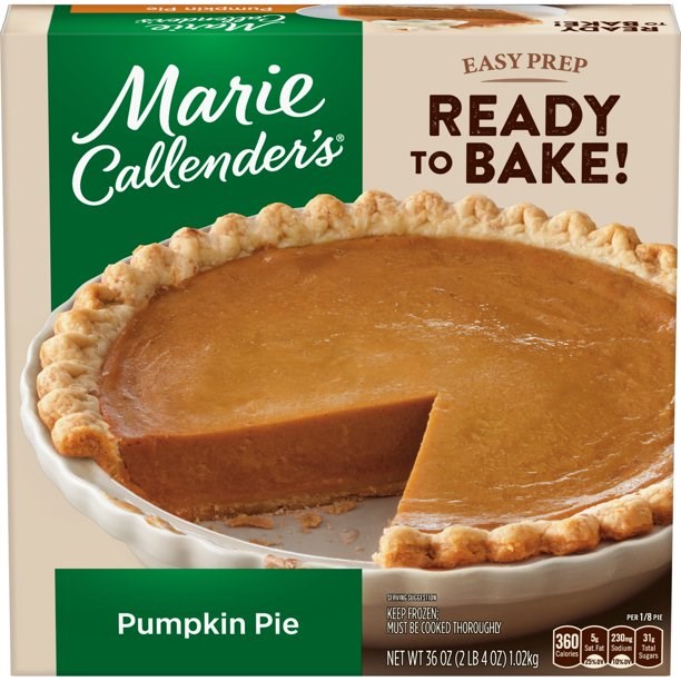 Marie Callender's Pumpkin Pie 36oz [Click & Collect Only]
