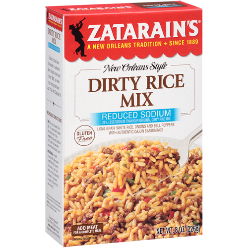 Zatarain's Reduced Sodium Dirty Rice Dinner Mix 8oz