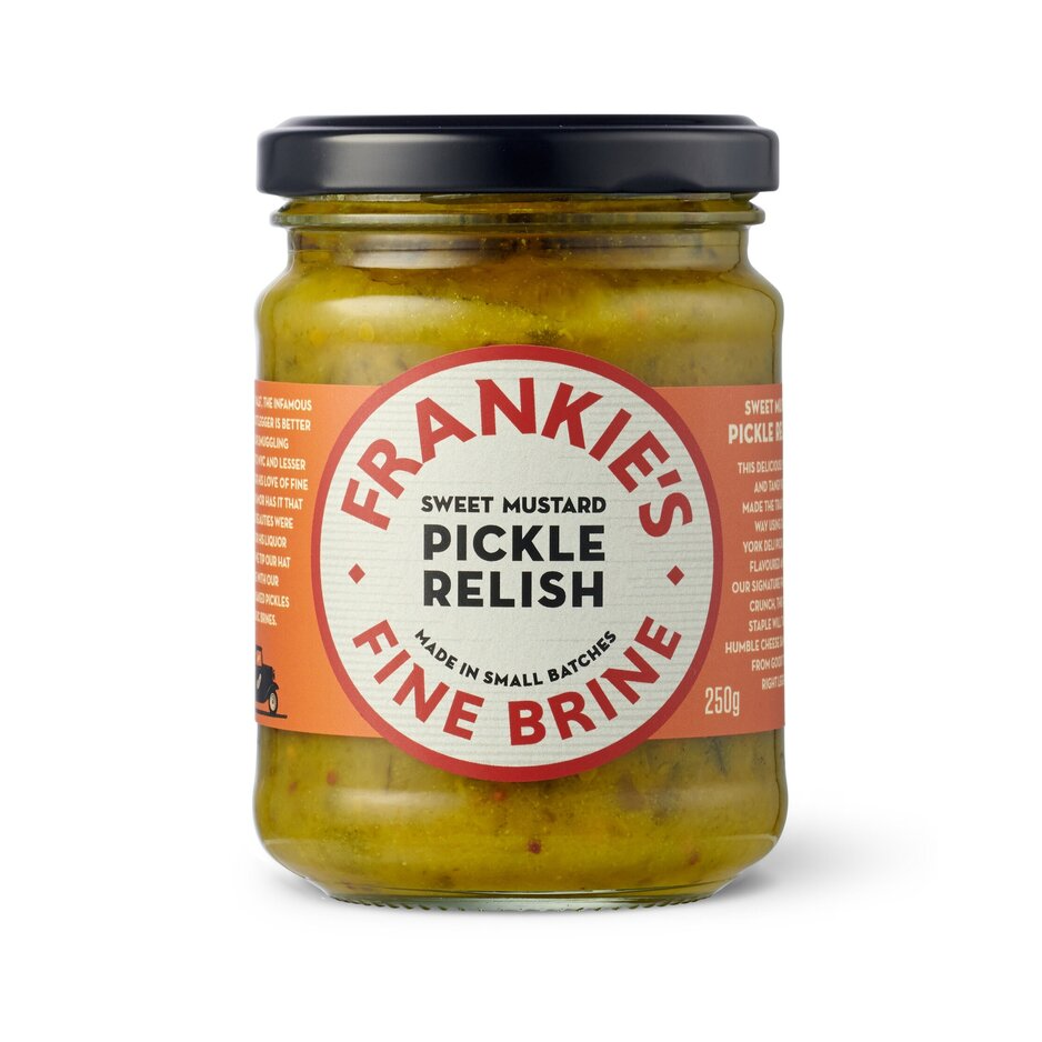 Frankie's Fine Brine Sweet Mustard Pickle Relish 250g