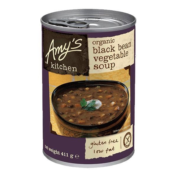 Amy's Organic Black Bean and Vegetable Soup 437 GRAMS